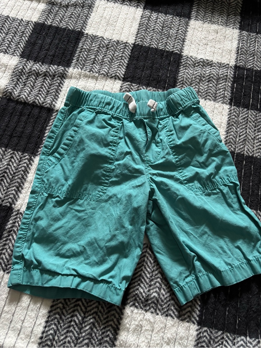 Boys size 5T teal blue carters shorts